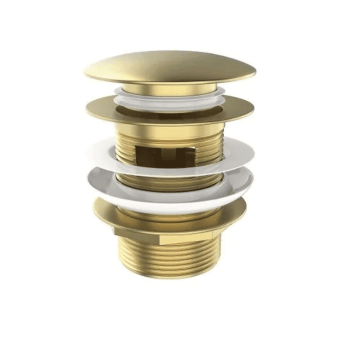 40mm Inspire Mushroom Bath Pull Out Pop-up Waste With Overflow