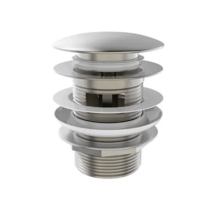 40mm Inspire Mushroom Bath Pull Out Pop-up Waste With Overflow