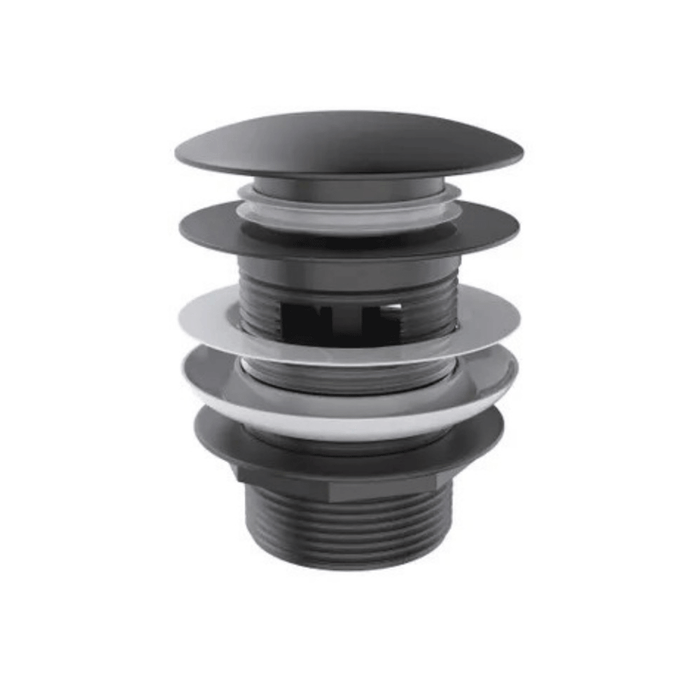 40mm Inspire Mushroom Bath Pull Out Pop-up Waste With Overflow