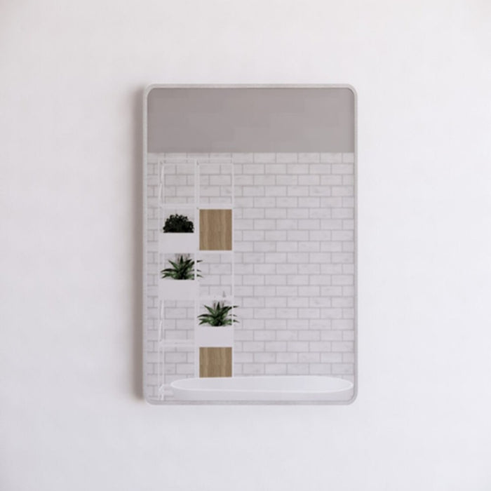 750/900/1200/1500mm ABS Rectangle Plain Framed Mirror