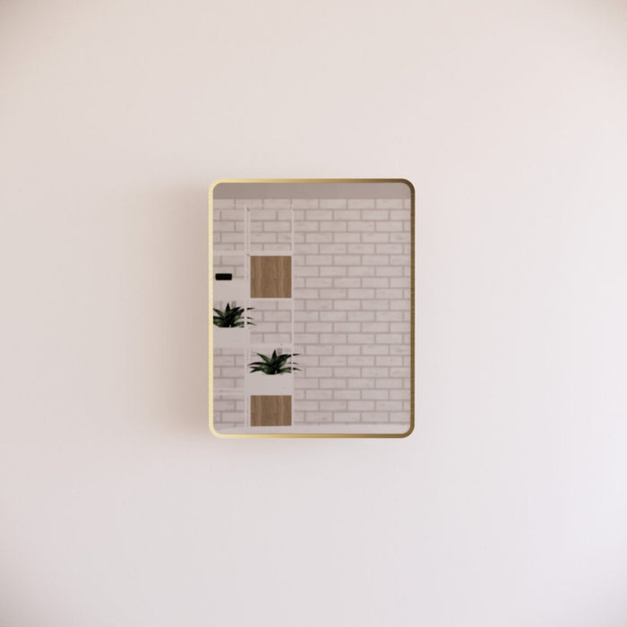 750/900/1200/1500mm ABS Rectangle Plain Framed Mirror
