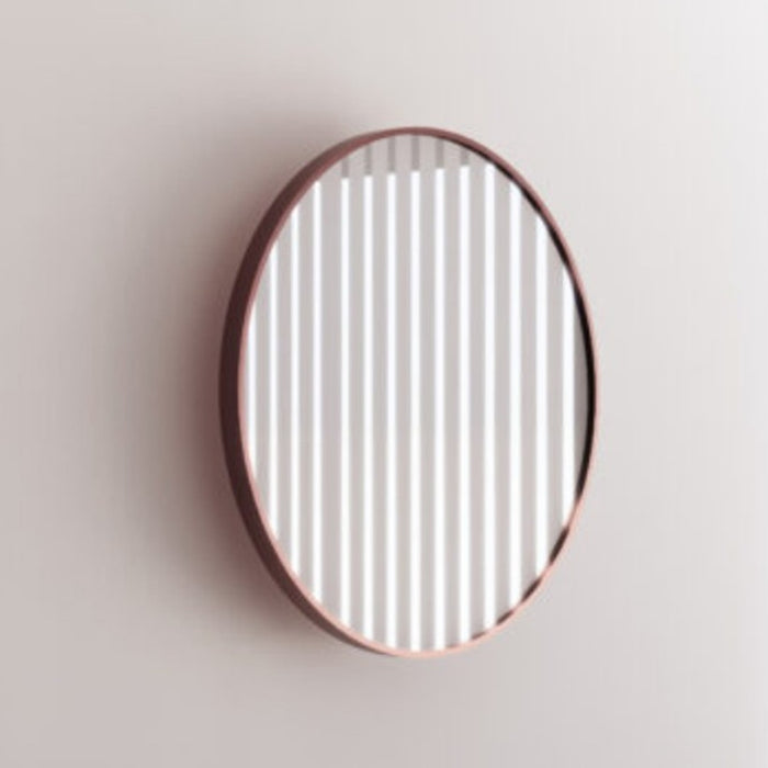 800/600mm ABS Framed Plain Round Copper-free Wall Mounted Mirror