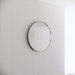 800/600mm ABS Gold/Black/Brushed Nickel Framed Plain Round Wall Mounted Mirror Only - HD reno