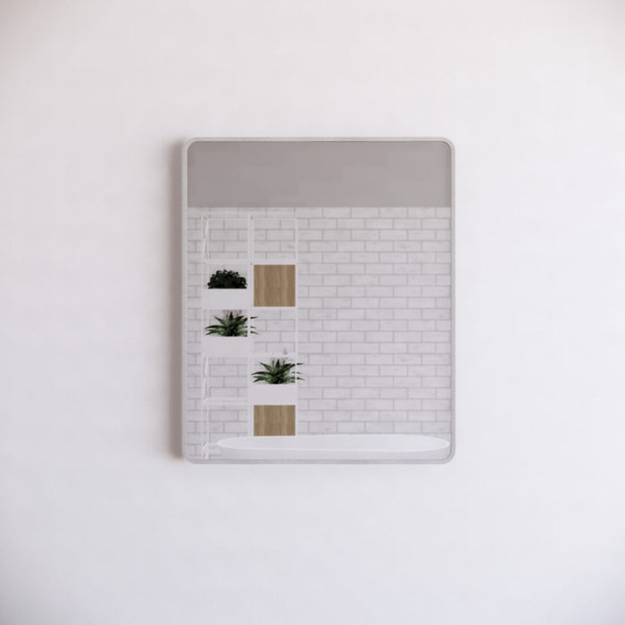 750/900/1200/1500mm ABS Rectangle Plain Framed Mirror