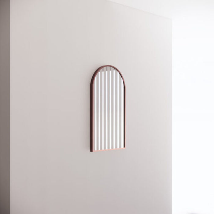 800*450/900*600mm ABS Framed Plain Arch Copper-free Wall Mounted Mirror