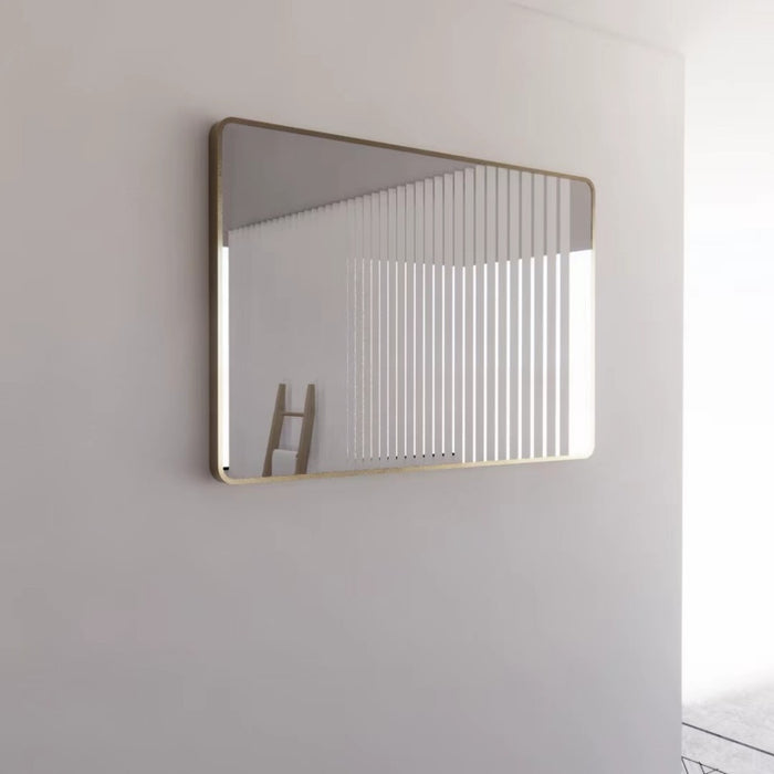 750/900/1200/1500mm ABS Rectangle Plain Framed Mirror