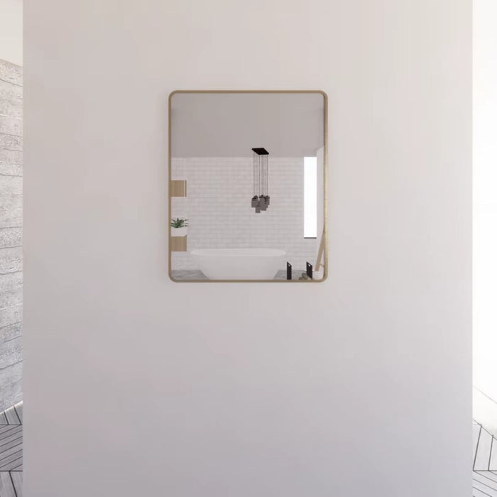 750/900/1200/1500mm ABS Rectangle Plain Framed Mirror