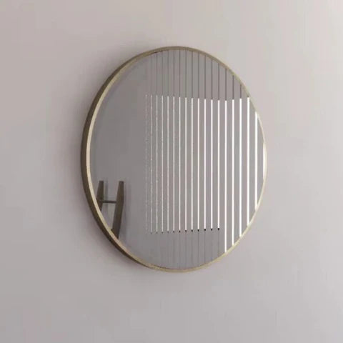 800/600mm ABS Framed Plain Round Copper-free Wall Mounted Mirror
