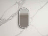 450*900*30mm Infinity Frameless/Black/Gold Glass Oval Dimmable Colour Pencil Edge LED Mirror