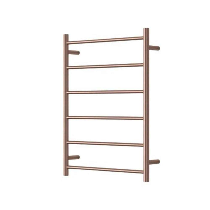 600*800mm Modernnational Mirage 6 Round Bar Champagne Stainless Steel Heated Towel Rail (Copy)