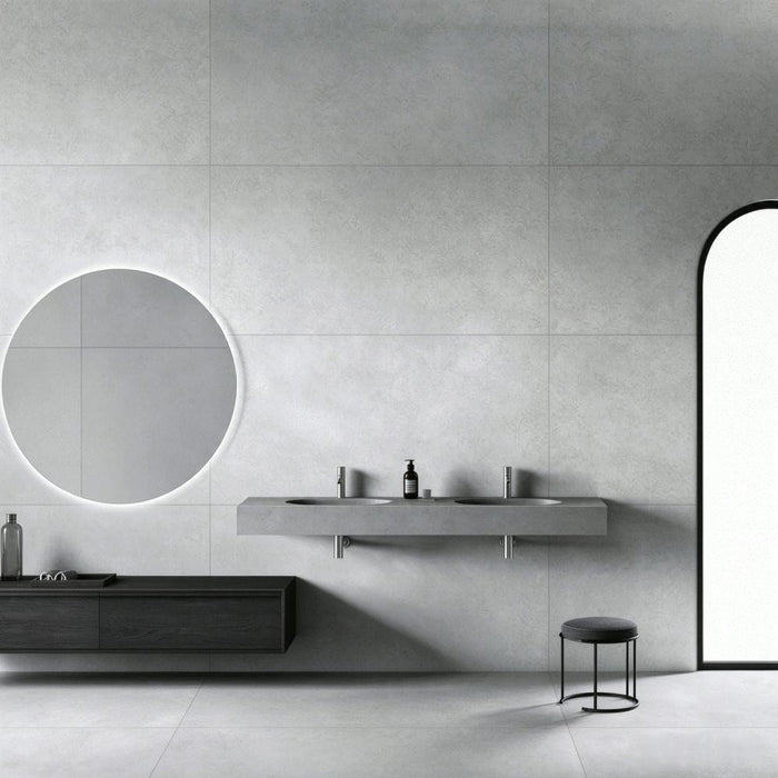 750*1500*10mm Muses Concrete Kolor Smooth Matt White/Ivory/Grey 2.25M2/Ctn