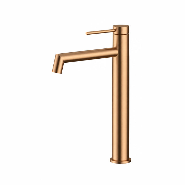 Amoza 304 Stainless Steel Hi-Rise Right Angle Basin Mixer