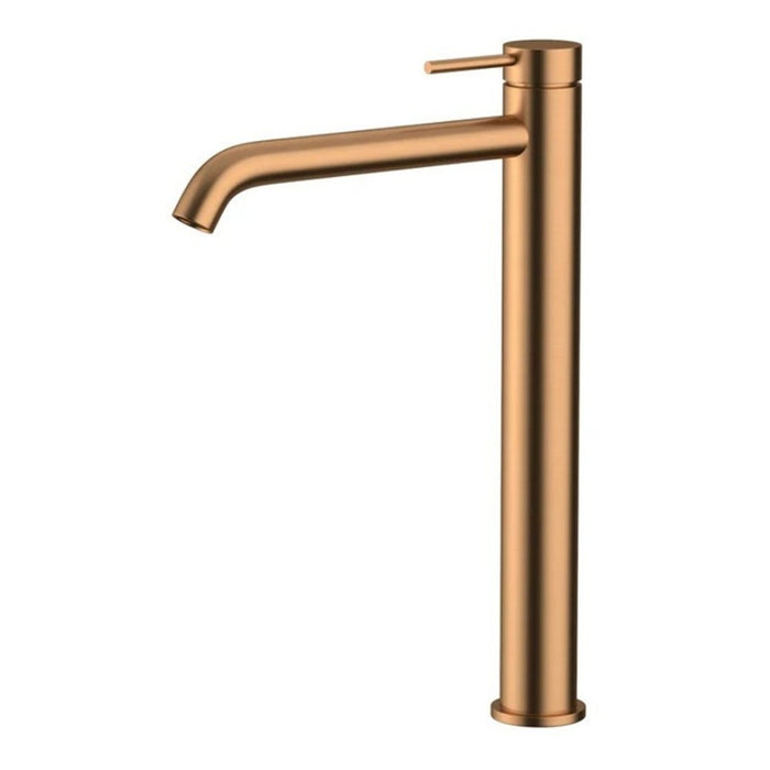 Amoza 304 Stainless Steel Hi-Rise Right Angle Basin Mixer Tapware