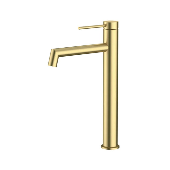 Amoza 304 Stainless Steel Hi-Rise Right Angle Basin Mixer
