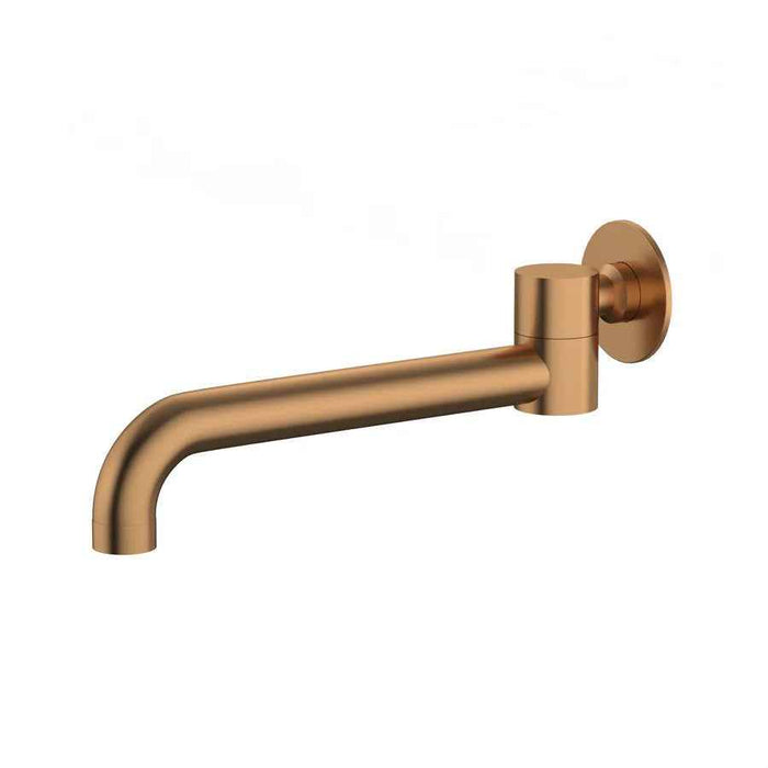 Amoza Stainless Steel Round Swivel Bath Spout