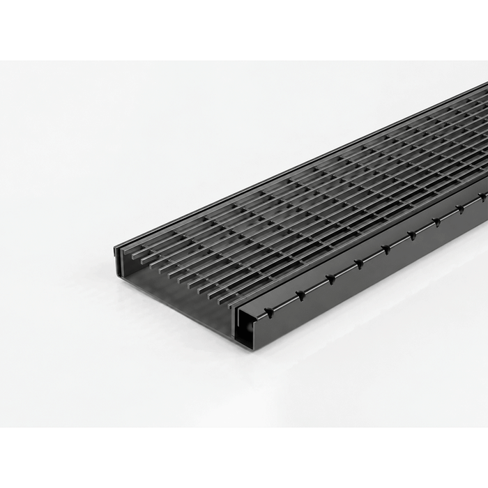 Shower Screen Support drainage system with Standard (TR) grate style