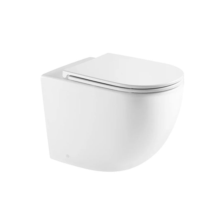 570*360*410mm Mercio Norton99 Gloss White Mercio Quiet Wall-Faced Floor Toilet & Geberit Alpha Cistern & Button