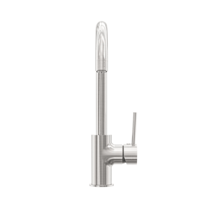 Nero Dolce Lead-Free DZR Brass Round Gooseneck Kitchen Mixer