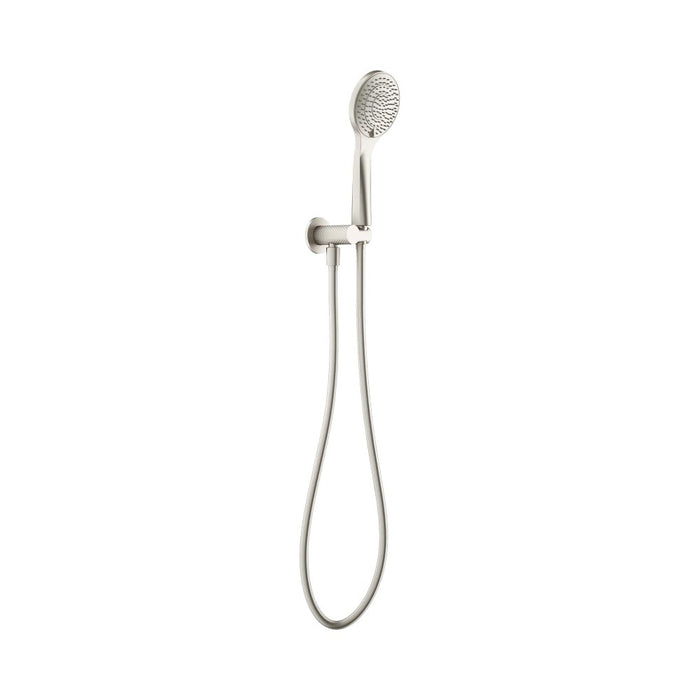 Nero Opal Round Brass Shower On Bracket With Air Shower