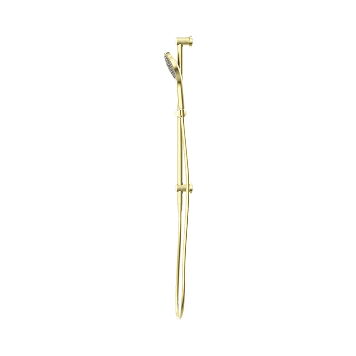 730mm Nero Opal Round Metal 3 Function One-Touch Cleaning Shower Rail With Air Shower II