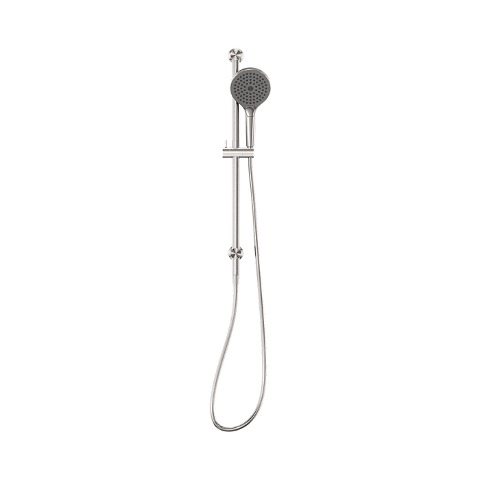 730mm Nero Opal Round Metal 3 Function One-Touch Cleaning Shower Rail With Air Shower II