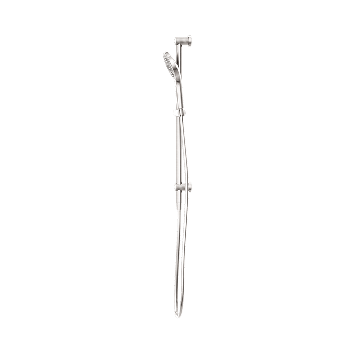 730mm Nero Opal Round Metal 3 Function One-Touch Cleaning Shower Rail With Air Shower II