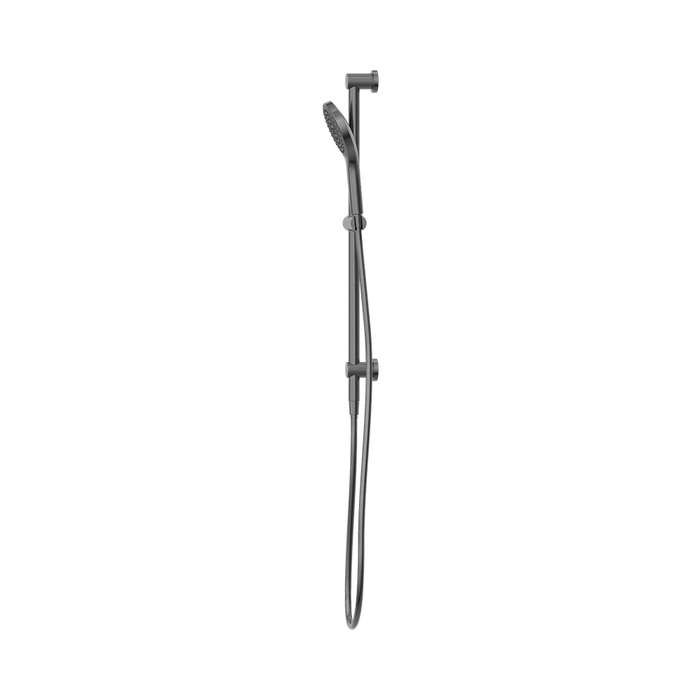 730mm Nero Opal Round Metal 3 Function One-Touch Cleaning Shower Rail With Air Shower II