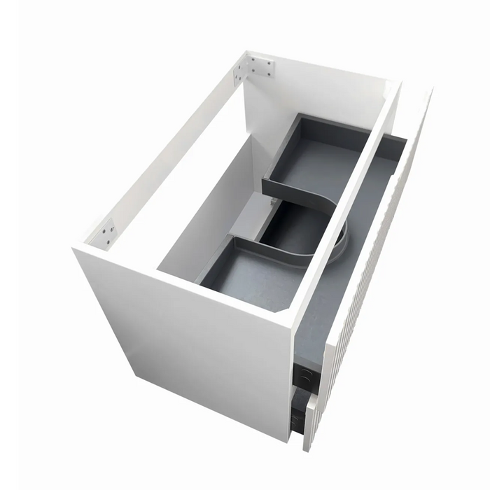 600-1500*460*550mm Noosa Matte White High Moisture Resistant Plywood/Polyurethane Wall Hung Vanity