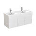 900-1800*460mm Bathroom Vanity Standard PVC Gloss White Wall Hung Vanity - HD reno