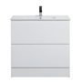 600-1500*460mm Riva White Freestanding With Kickboard Bathroom Vanity - Cabinet Only and Ceramic / Stone Top Available - HD reno