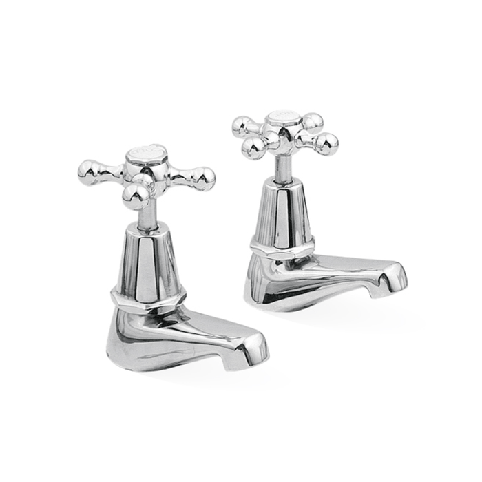 Noosa Pillar Cocks Chrome Solid Brass
