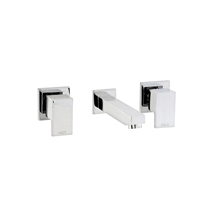 Bo Lauren Bath Three-Piece Set Swivel Spout Chrome