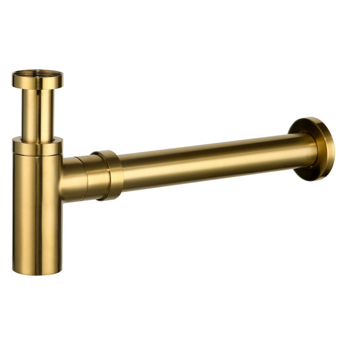 40mm Poseidon Round Brass Bottle Trap