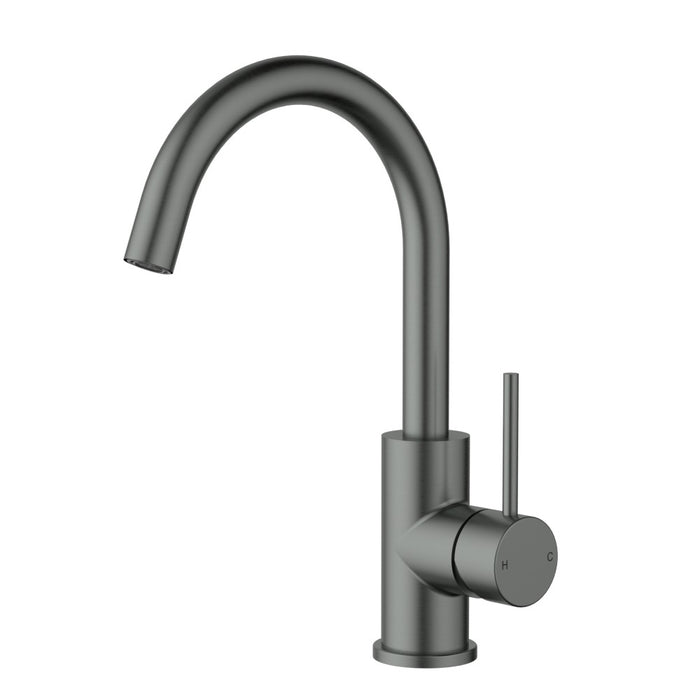 ACL Otus Slimline SS304 Stainless Steel Gooseneck Basin Mixer