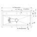 1200-1800mm 3monkeez Stainless Steel 50mm Centre Outlet Practical Activities Trough - HD reno