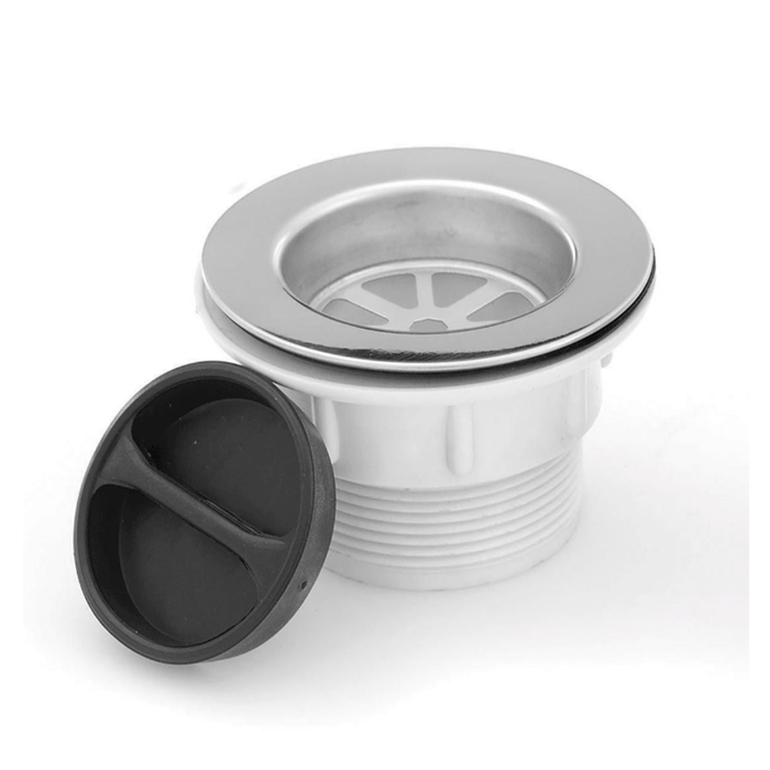 3monkeez Stainless Steel Rim Sink Waste Suits 50mm Outlet