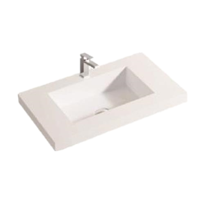 600-900*370*140mm Poseidon Matt White Poly Top | HD Reno