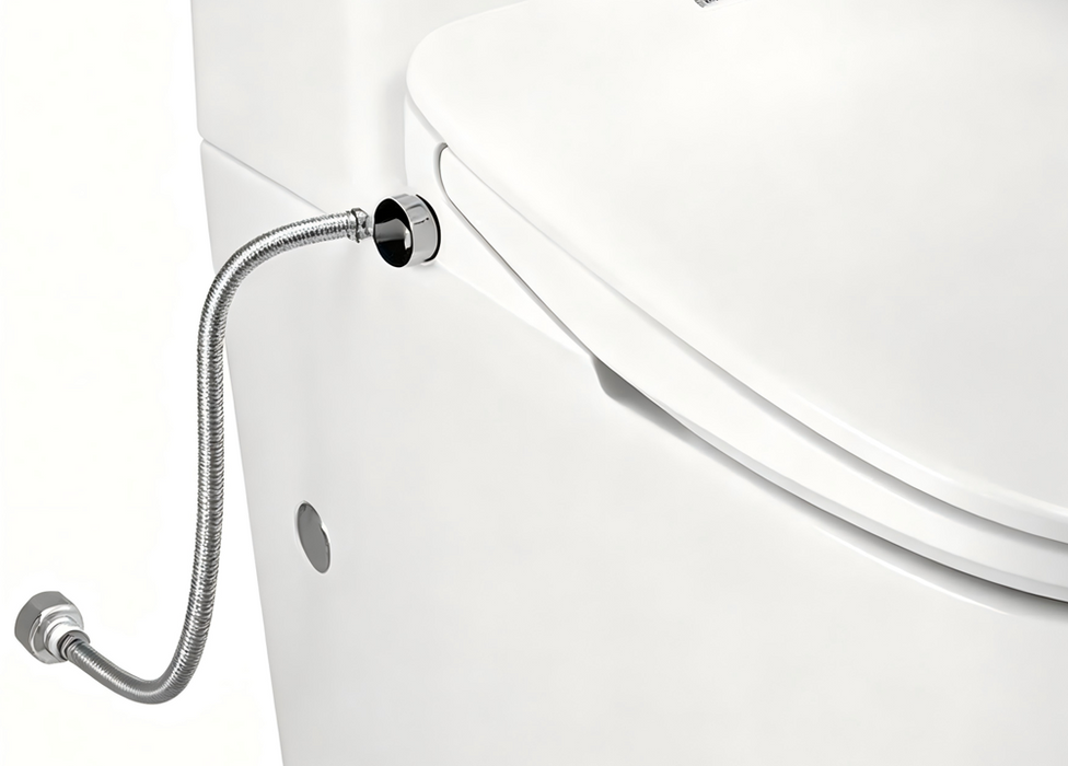 Aurelia 680mm Rimless Back-To-Wall Smart Toilet Suite With Bidet Function