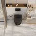 570*360*410mm Mercio Norton99 Matt Black Mercio Quiet Wall-Faced Floor Toilet & Geberit Alpha Cistern & Button