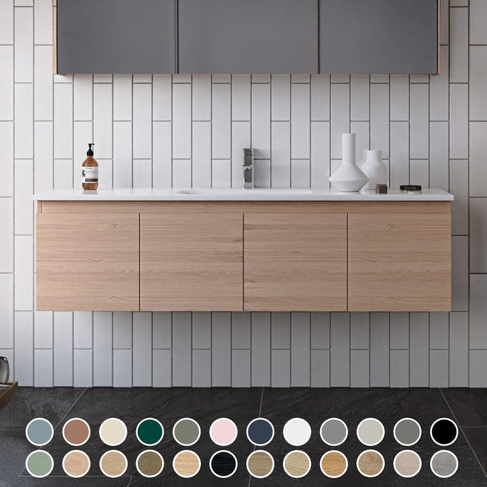 TIMBERLINE ROCKFORD CUSTOM WALL HUNG VANITY (ALL SIZING)