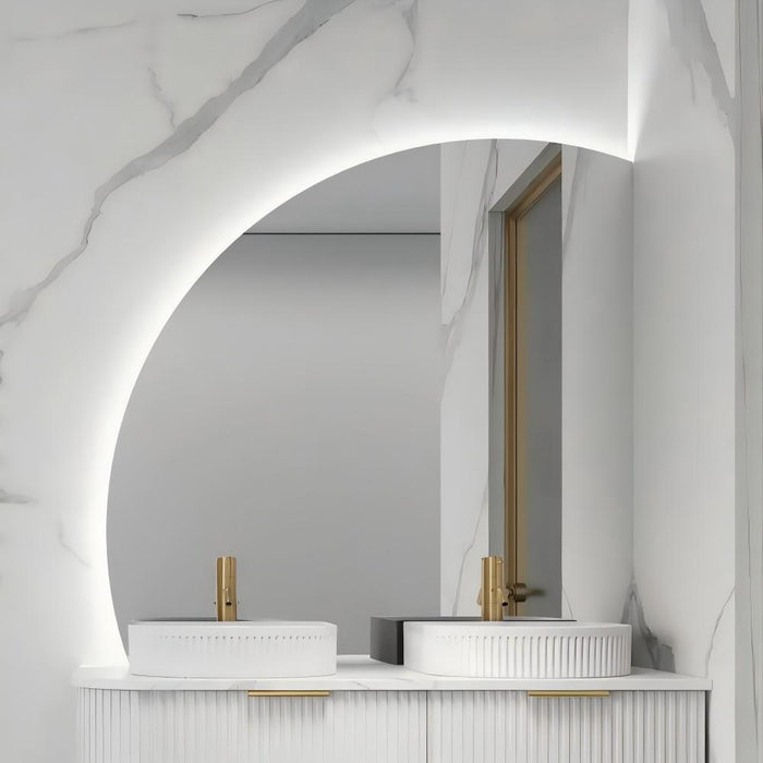 900-1500*1500mm Infinity Roman Frameless Arch Touch Control LED Mirror