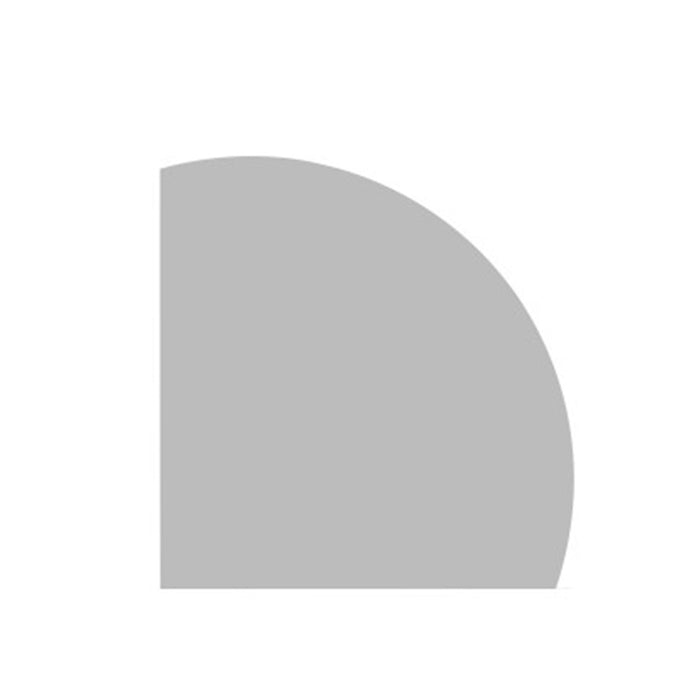 900-1500*1500mm Infinity Roman Frameless Arch Touch Control LED Mirror