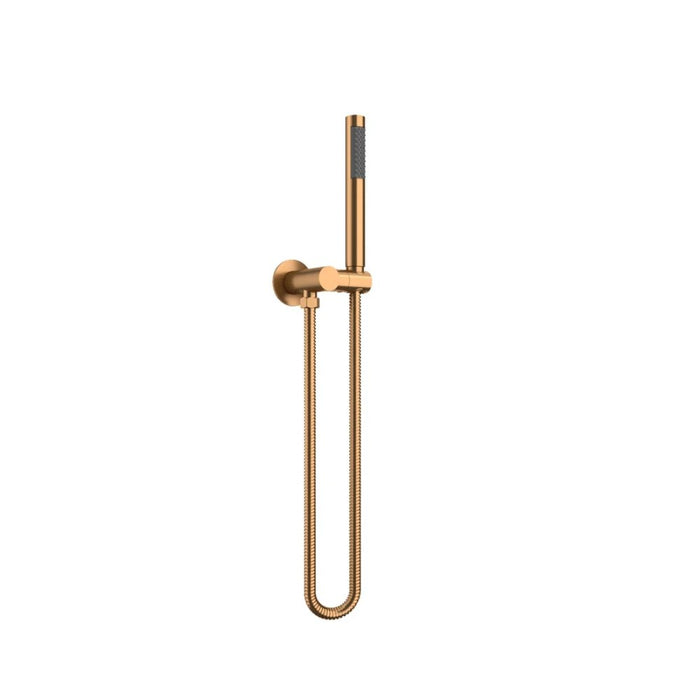 188mm Amoza Modern 304 Stainless Steel Wall Shower Brancket kits & Hand Shower