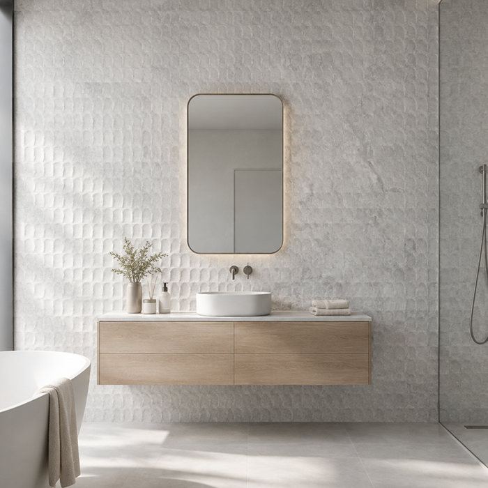 600*1200mm Trinity NEW SICILY LIGHT GREY 3D COLOSSEO ARCH 1.44M2/Ctn