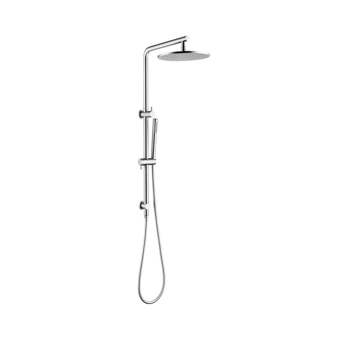 255*920mm Aquaperla Norico Pentro Brass Round Shower Set With Handheld Spray Head