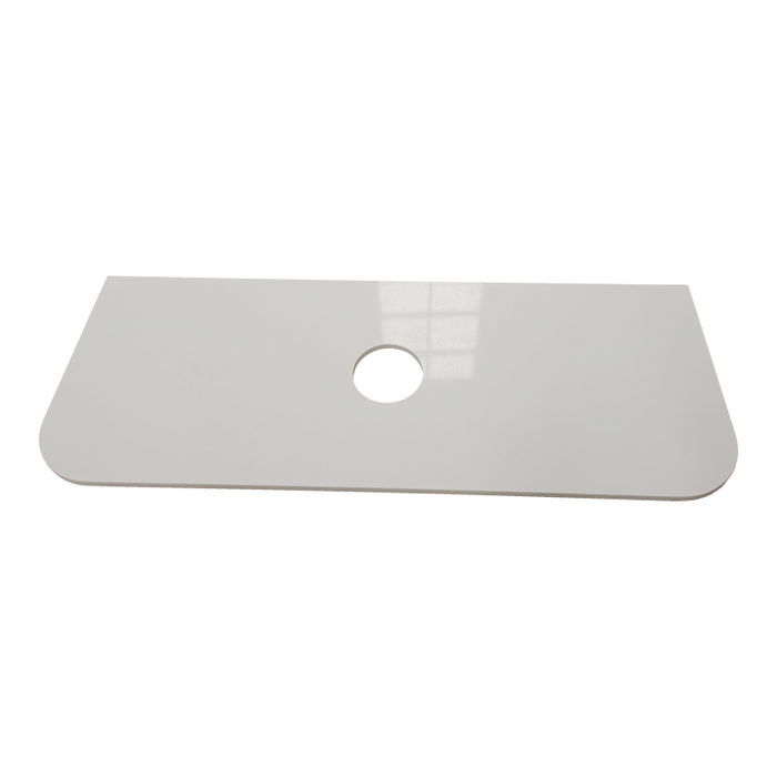 600-1500*455*390mm Mercio Elva Natural Oak Curved MDF Wall Hung Vanity