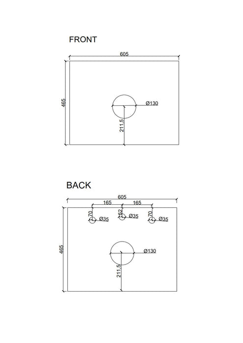 600-1500*455*500mm Mercio Seattle Matt White Wall Hung Vanity