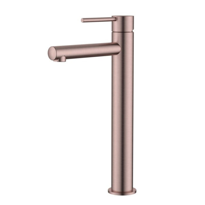 Modernnational Star Mini Round Solid Brass High Rise Basin Mixer