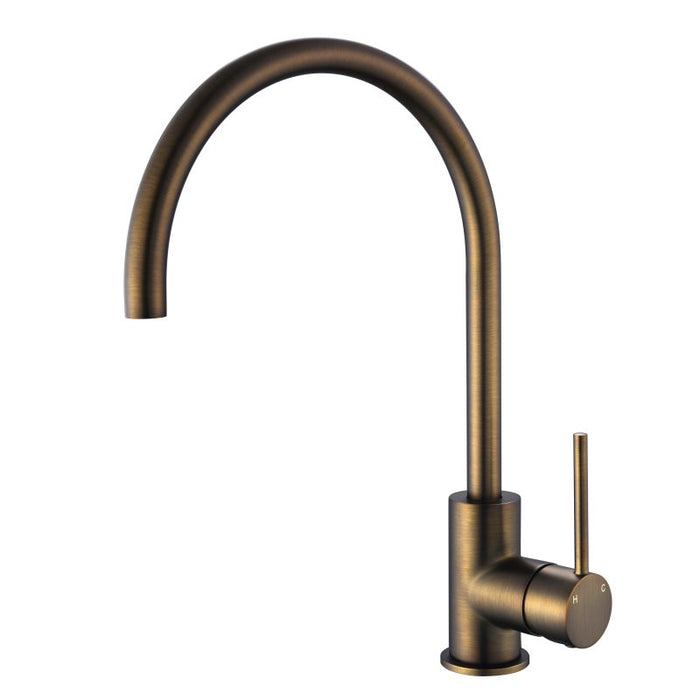340mm Modernnational Star Mini Solid Brass Kitchen Mixer