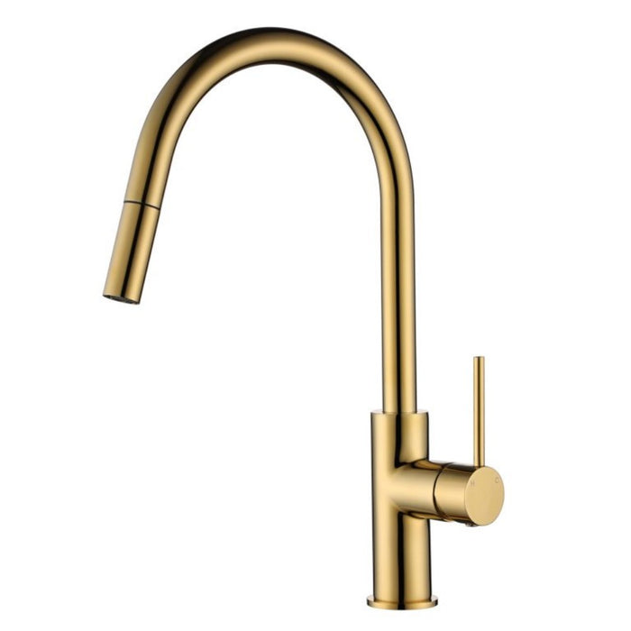 Modernnational Star Mini  Solid Brass Pull Out Kitchen Mixer